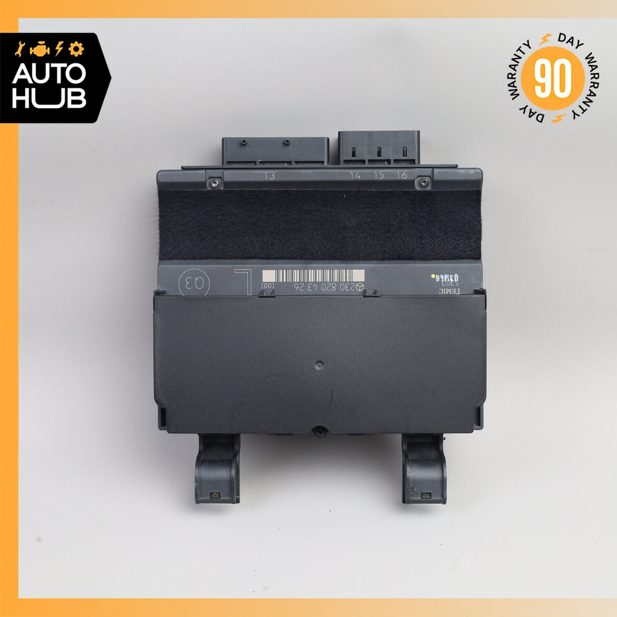 Mercedes R230 SL500 SL55 AMG Under Seat Control Module Left Driver Side OEM - photo 9