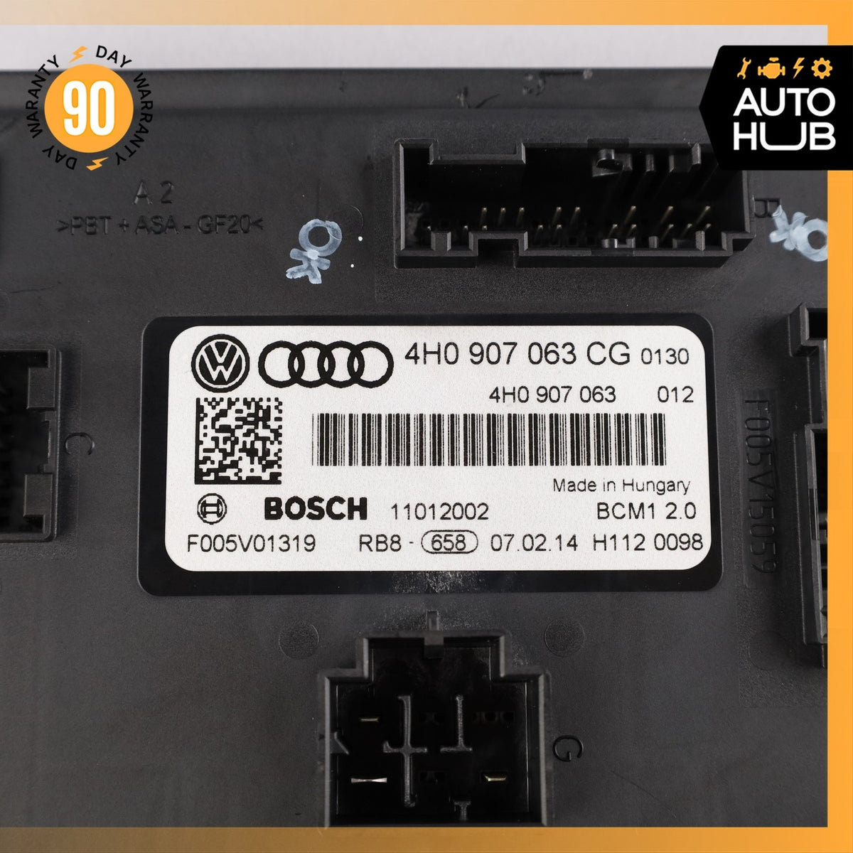 12-15 Audi 4G8 A7 S7 Body Comfort Onboard Control Module Unit BCM BCU OEM 60k - photo 9