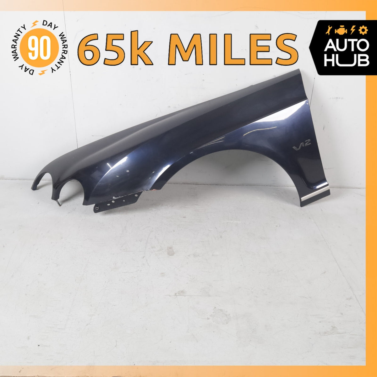 03-11 Bentley Continental GT GTC Left Driver Side Fender Assembly OEM 65k - photo 1