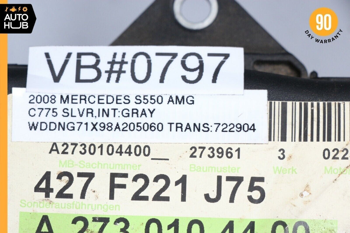 07-11 Mercedes W221 S550 CL550 M273 5.5L Engine Motor Cable Wire Harness OEM - photo 11