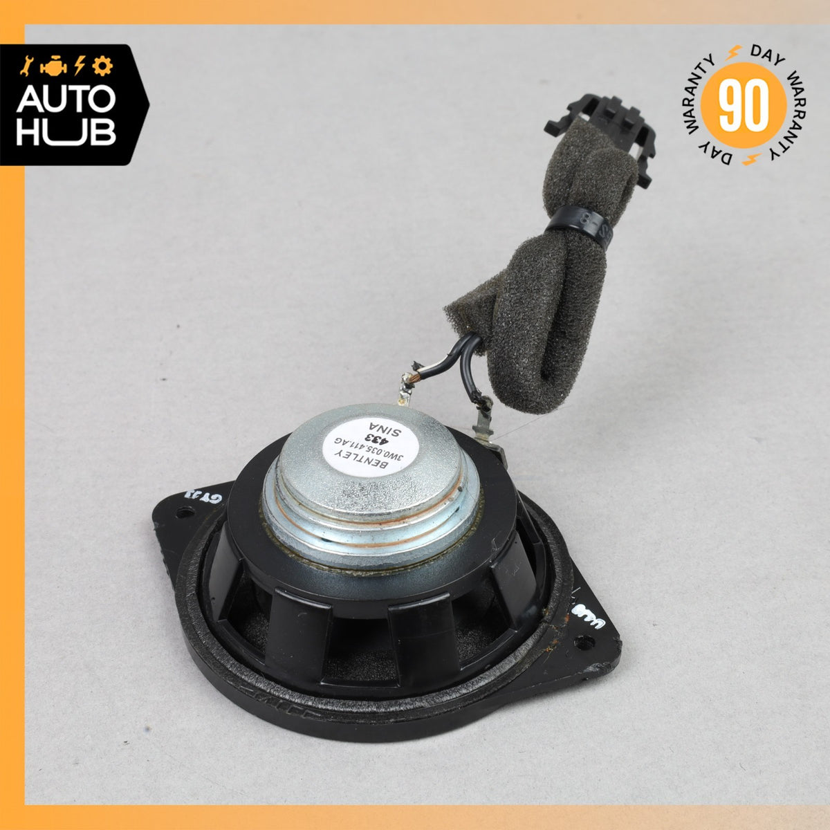 Bentley Flying Spur Rear Side Mid Range Sound Speaker OEM - photo 10