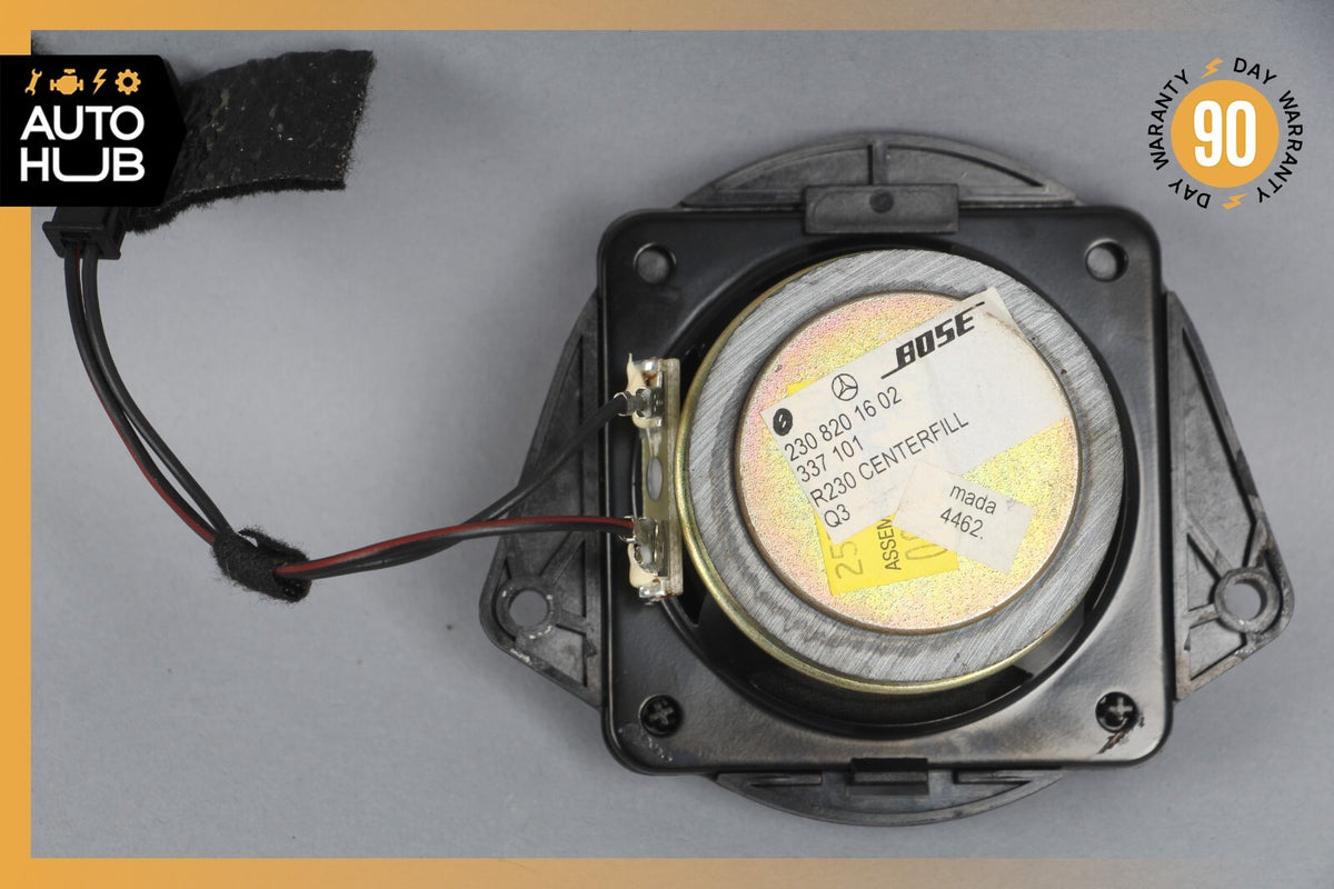 03-08 Mercedes R230 SL500 SL55 AMG Dashboard Dash Center Audio Speaker Bose OEM - photo 3