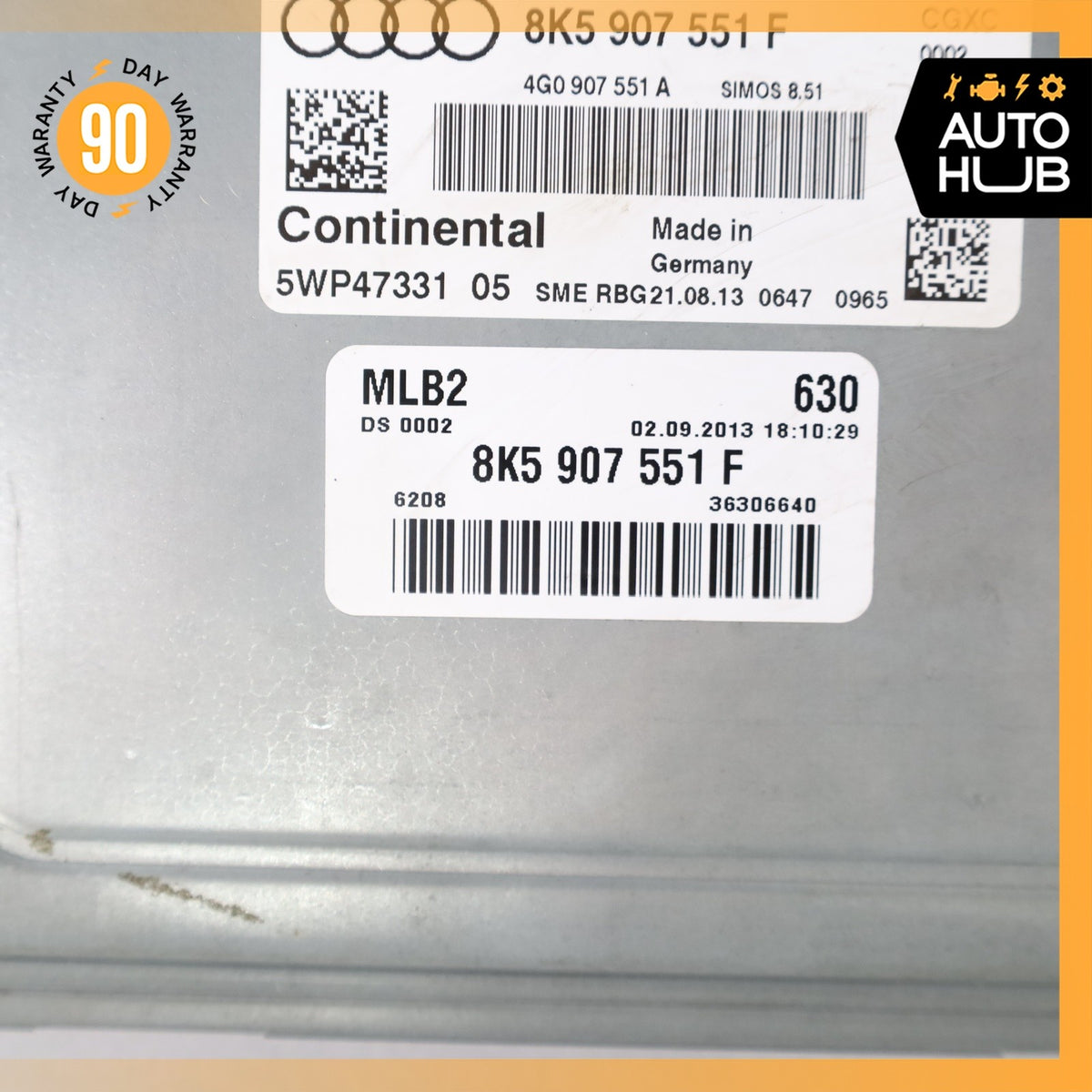 13-17 Audi B8.5 S4 S5 3.0 Engine Motor Control Module ECU ECM DME 8K5907551F OEM - photo 10