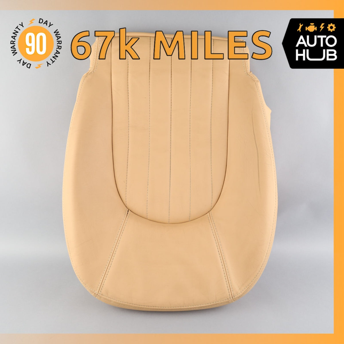 02-07 Maserati Coupe 4200 GT M138 Front Left Lower Bottom Seat Cushion OEM 67k - photo 1