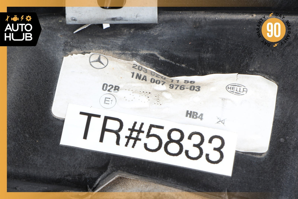 03-06 Mercedes R230 SL500 SL600 Left Side Fog Light Lamp 2038201156 OEM - photo 10