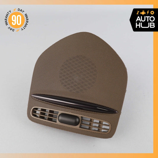 06-13 Mercedes W164 ML63 R350 Dashboard Dash Grille Speaker Cover Brown OEM - photo 1