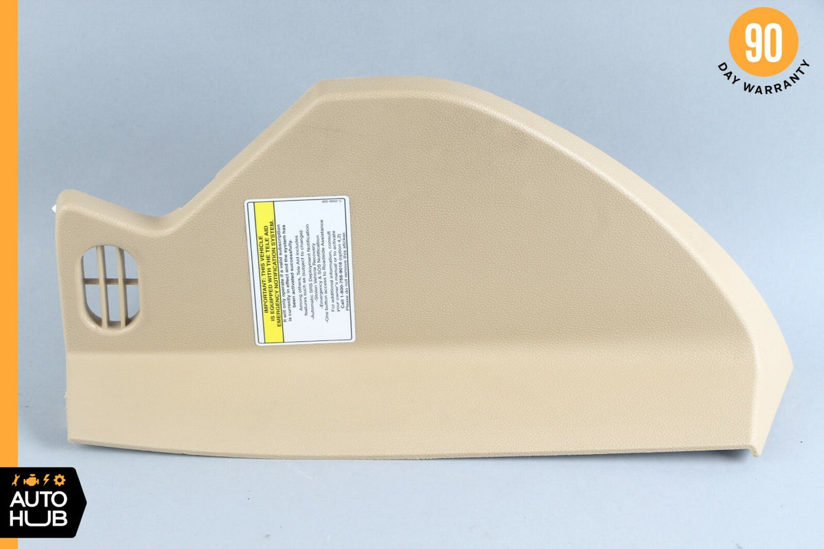 06-09 Mercedes W251 R350 R500 Dash Board Trim Panel Left Driver Side Beige OEM - photo 1
