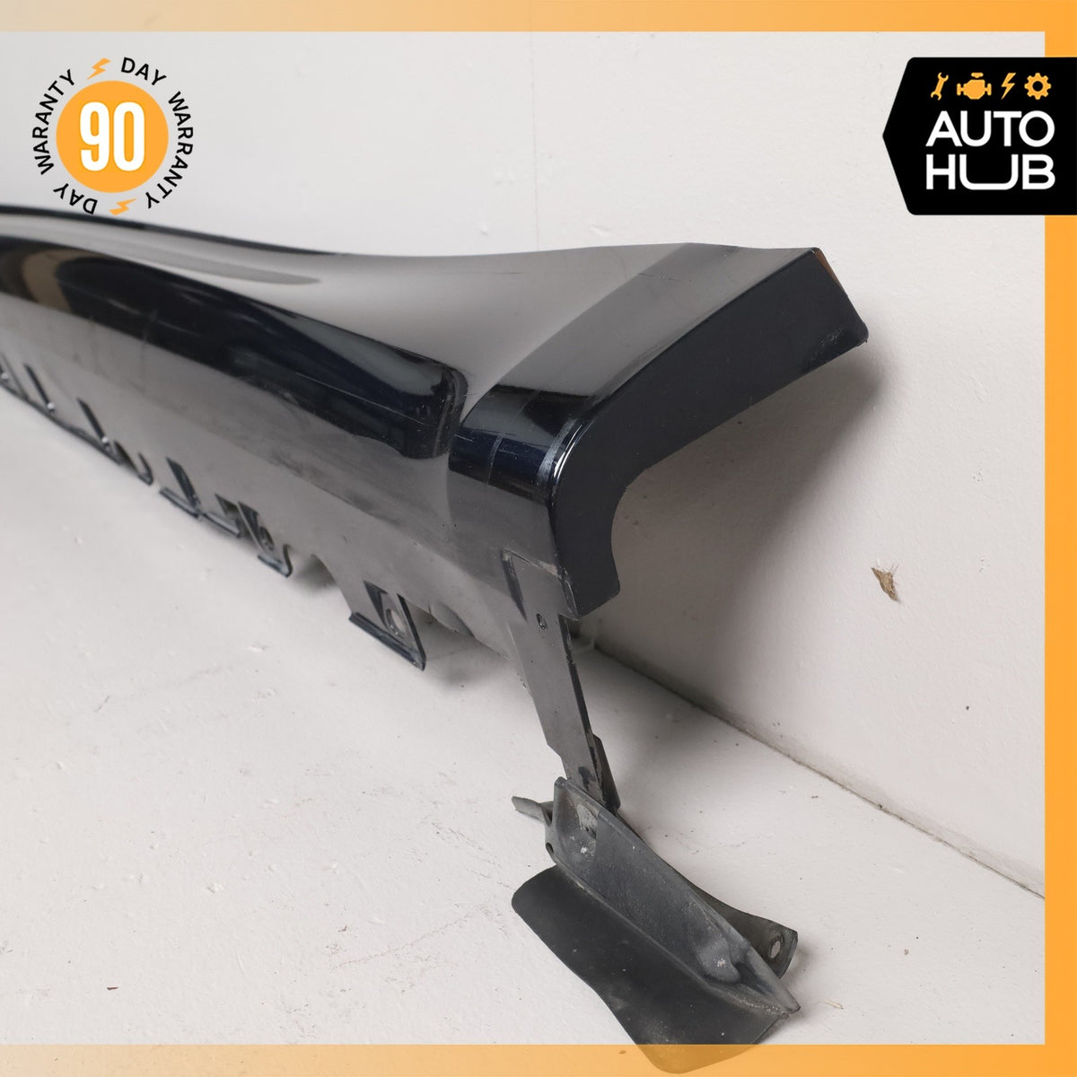 14-18 BMW F15 X5 M Sport Left Driver Side Skirt Molding Rocker Panel Black OEM - photo 6