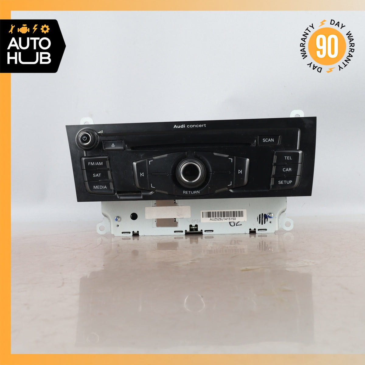 09-12 Audi 8R Q5 A4 S4 Audio Radio Receiver Head Unit AM CD Player OEM - photo 2