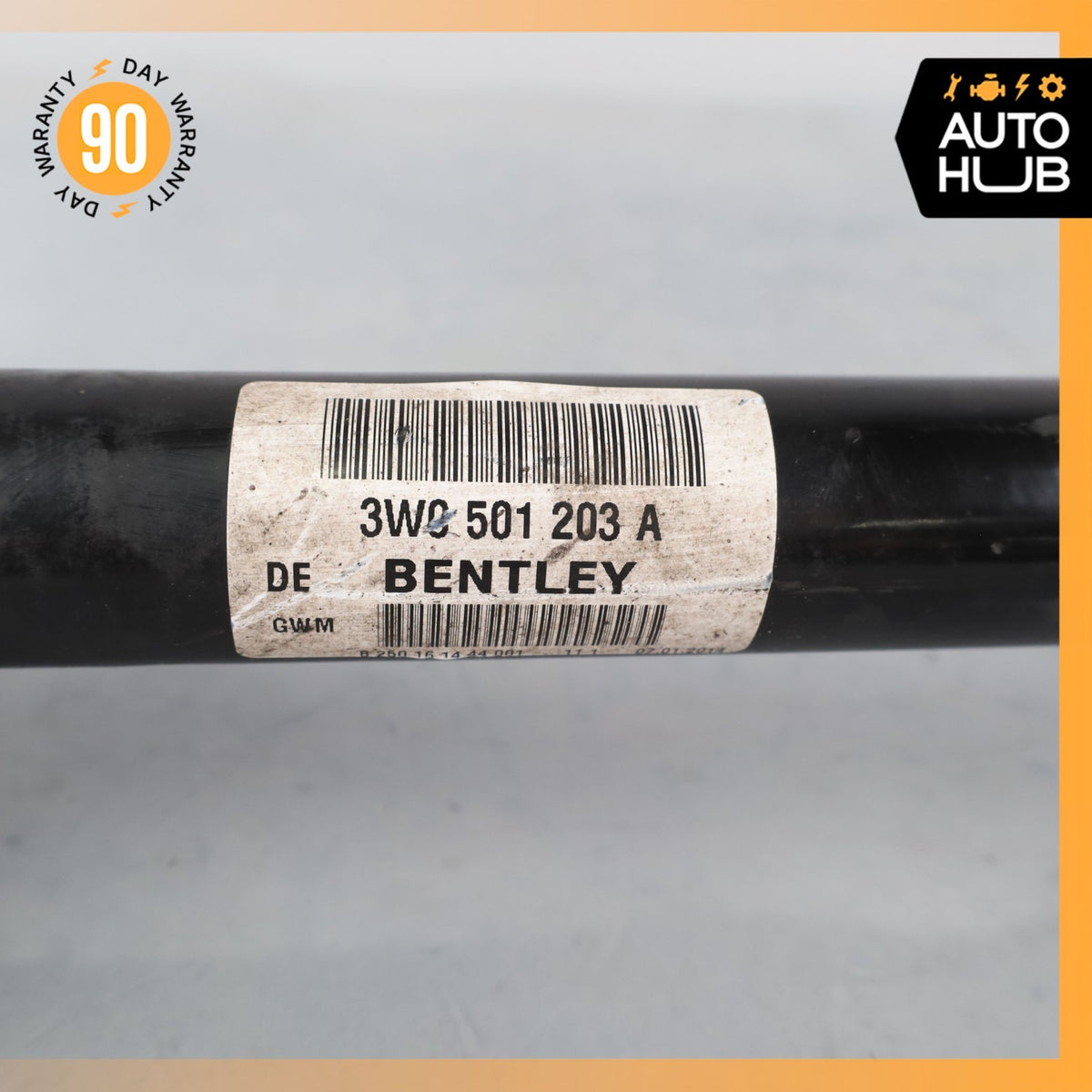 12-18 Bentley Continental GTC GT CV Axle Shaft Rear Right or Left Side OEM 49k - photo 13
