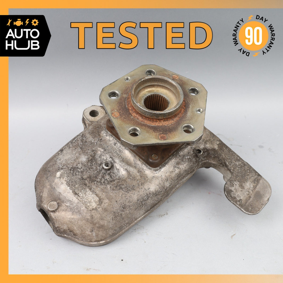 03-10 Maserati Quattroporte M139 Front Right Side Spindle Knuckle Hub OEM - photo 1