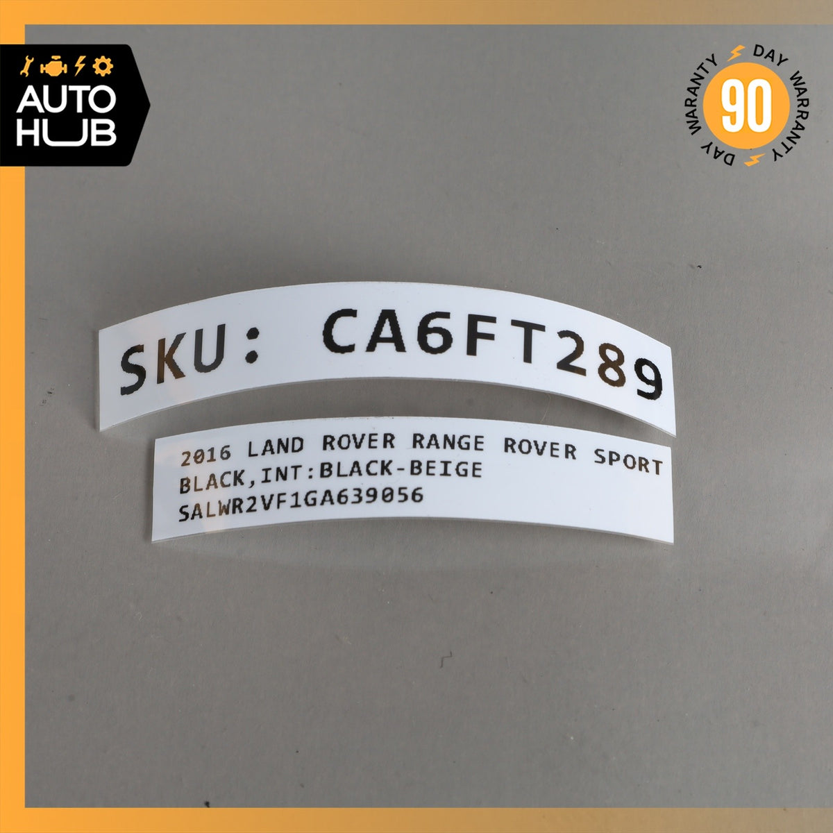 14-22 LR Range Rover L494 Trunk Lid & Light Leveling Control Switch OEM - photo 9
