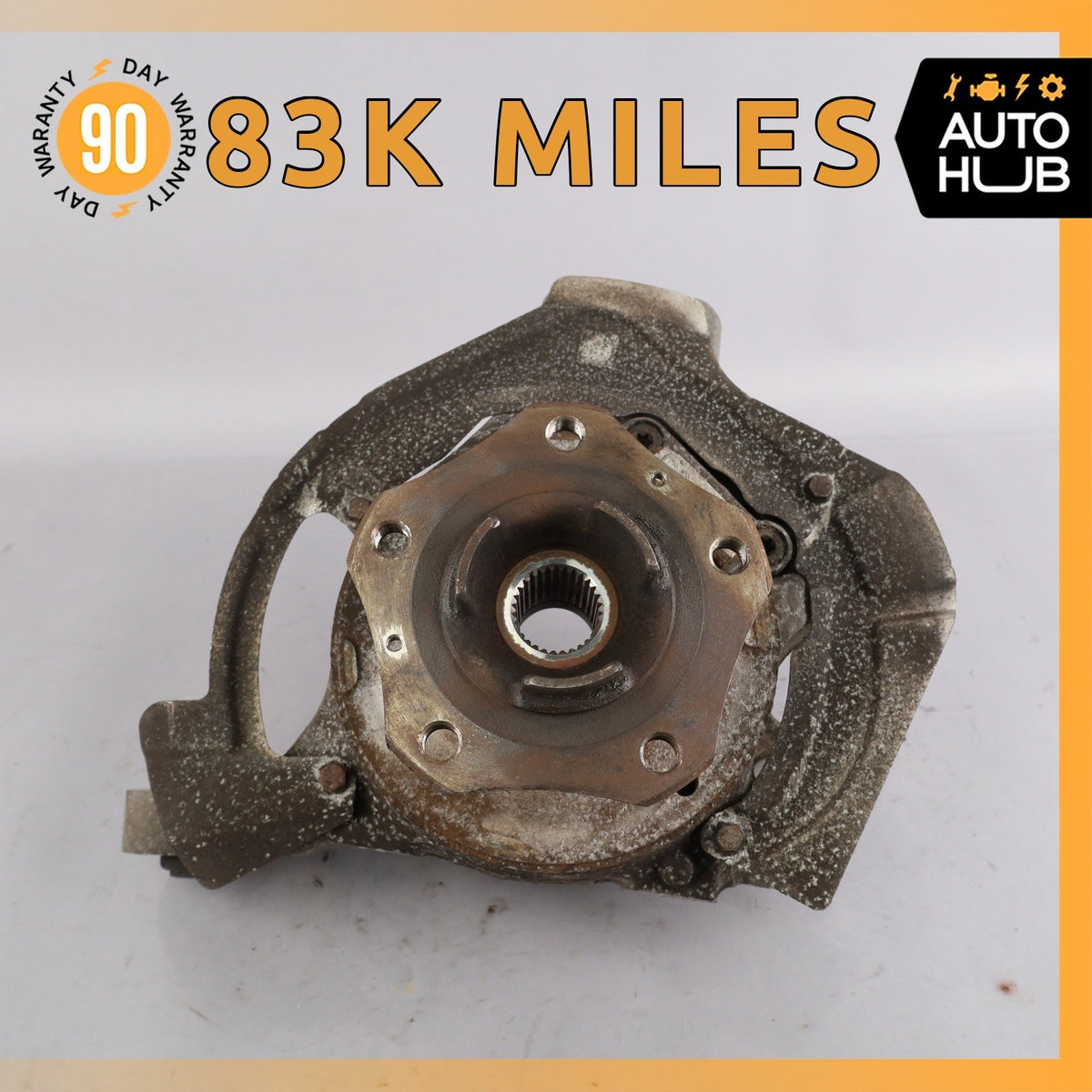 10-16 Porsche Panamera 970 Rear Left Side Knuckle Spindle Hub OEM 83k - photo 1