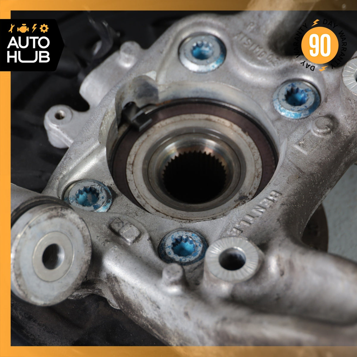 07-12 Bentley Continental GTC Rear Right Side Spindle Knuckle Hub OEM 40k - photo 18