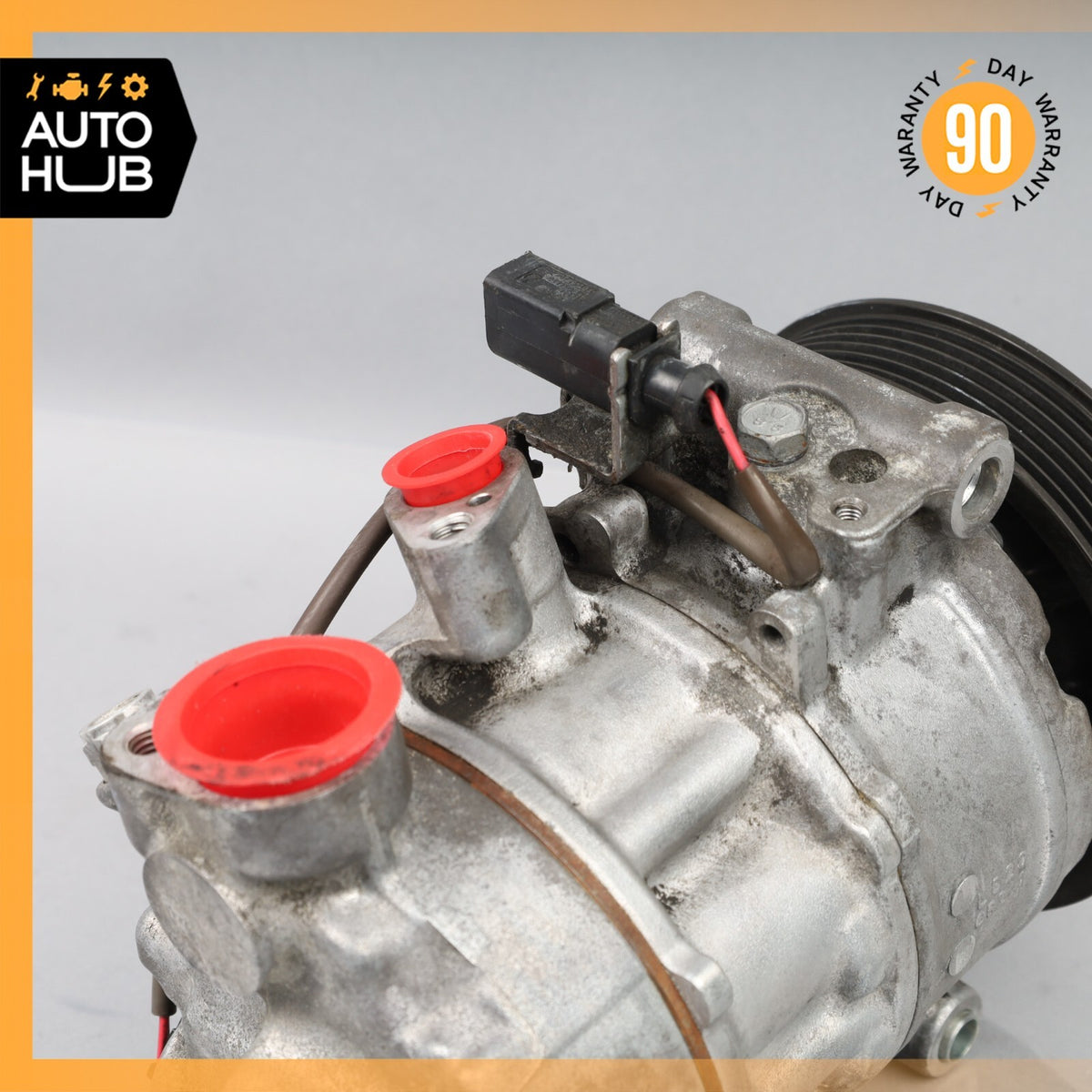 15-18 Porsche Macan S 95B A/C AC Air Conditioning Compressor Pump OEM - photo 11