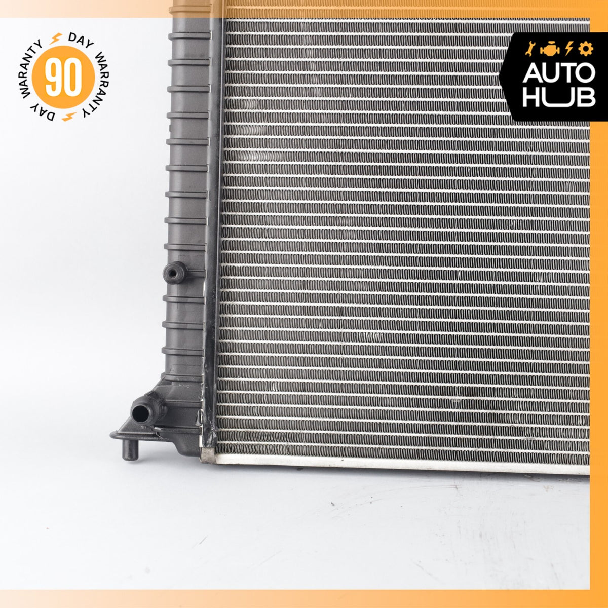 08-14 Bentley Continental GTC Speed Engine Cooling Radiator AC A/C Condenser OEM - photo 8