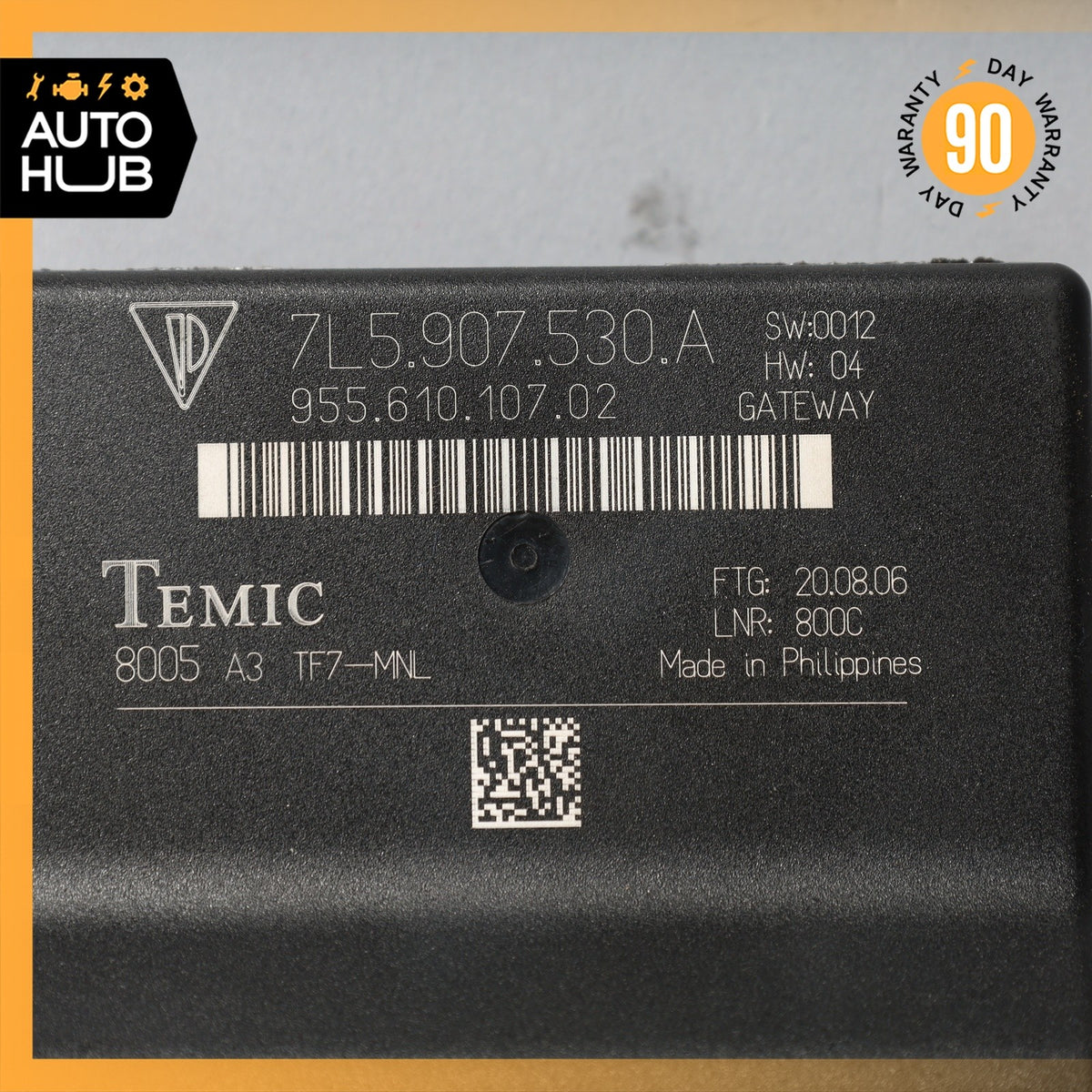Porsche Cayenne 955 Gateway Comfort Control Module 7L5907530A OEM - photo 6
