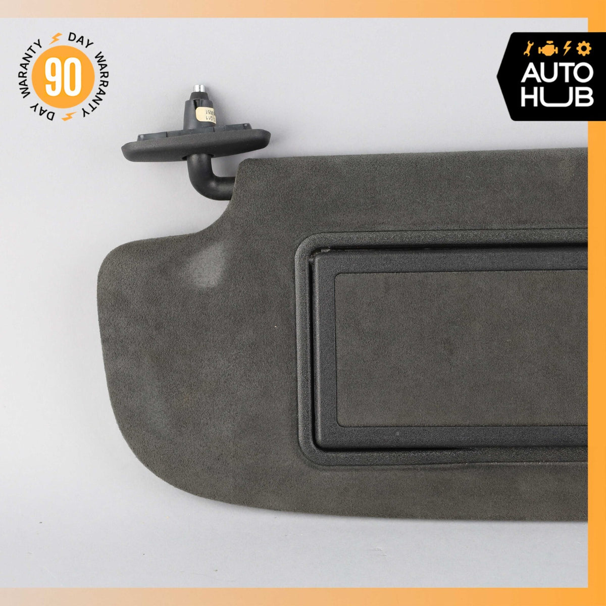 Mercedes W216 CL550 S600 Left Side Sun Visor Shade Sunvisor Black Suede OEM - photo 5