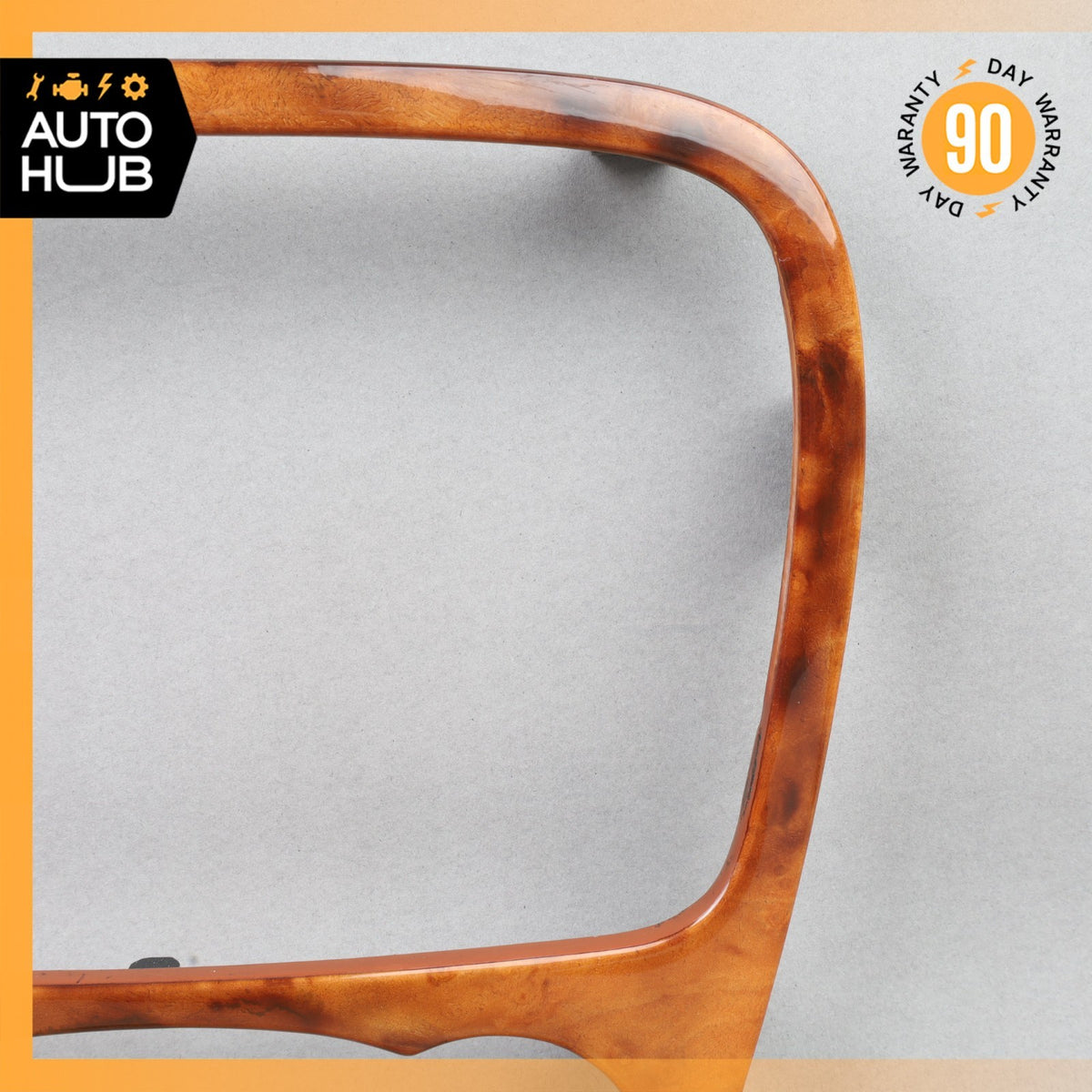 03-04 Mercedes R230 SL500 SL600 Center Console Trim Bezel Wood OEM - photo 12