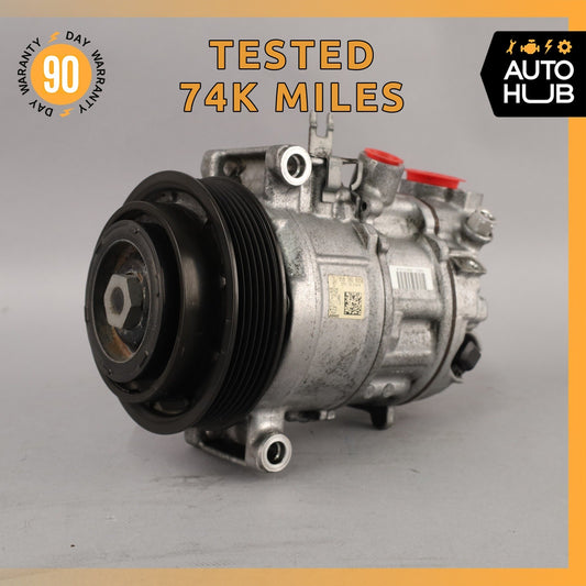 15-18 Porsche Macan S 95B A/C AC Air Conditioning Compressor Pump OEM 74k - photo 1