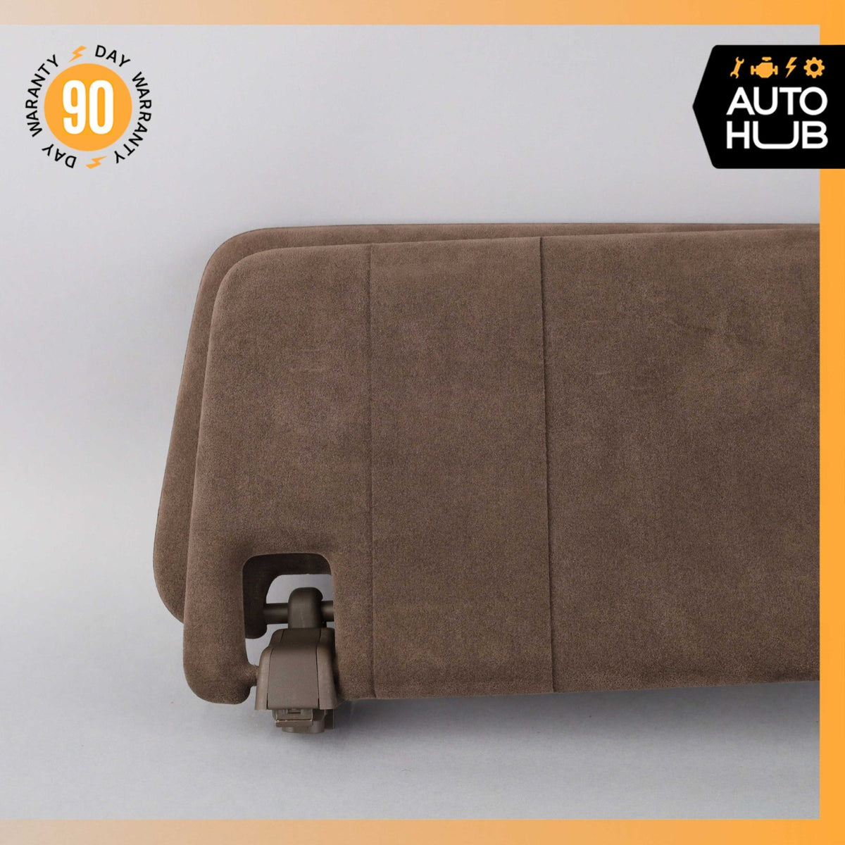 15-18 Porsche Cayenne 958 Sun Visor Sunvisor Right Side Suede Brown OEM - photo 3