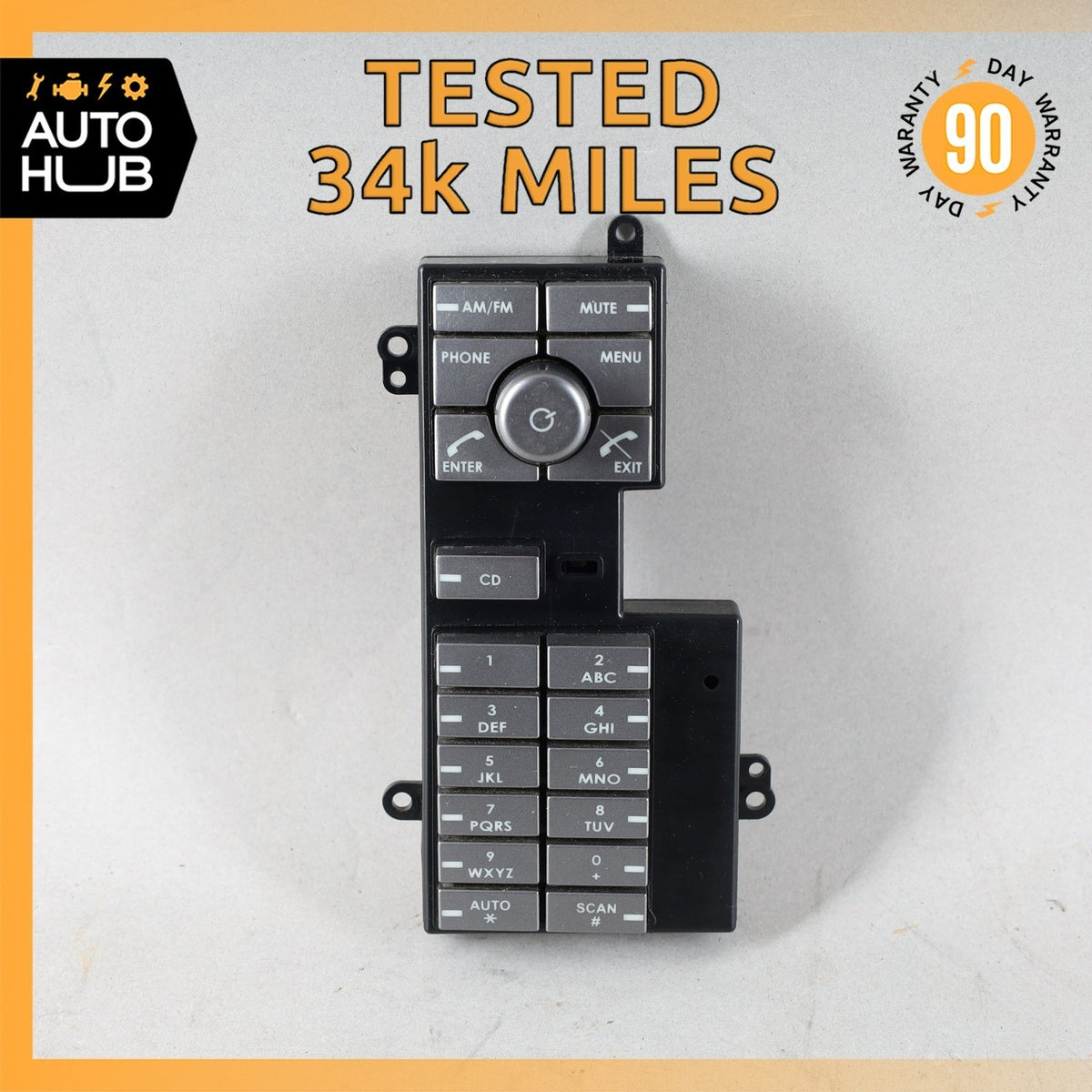 05-09 Aston Martin DB9 V8 Vantage Left Side Phone Telephone Control Switch OEM - photo 1
