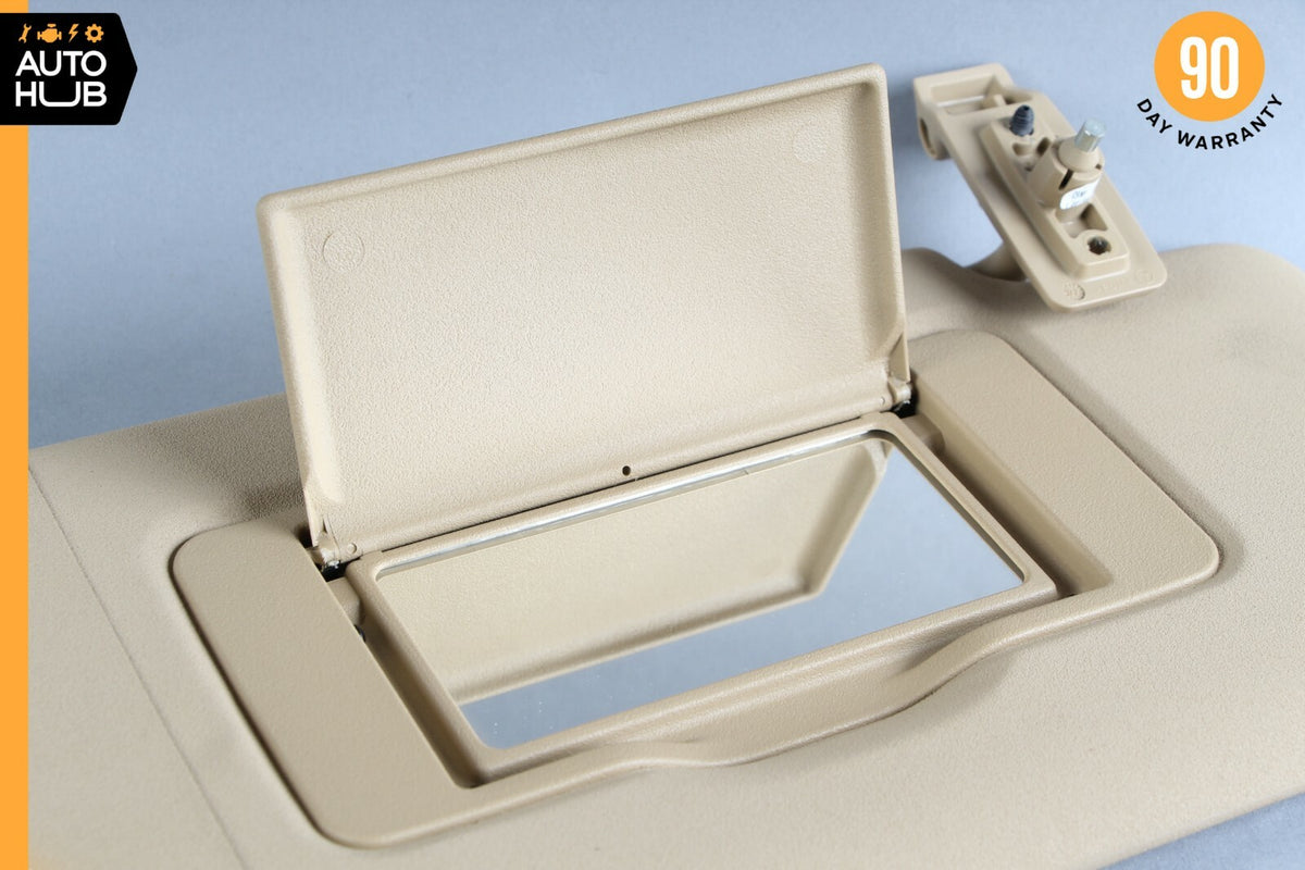 06-12 Mercedes X164 GL450 ML450 Sun Visor Sunvisor Front Right Side Beige OEM - photo 5