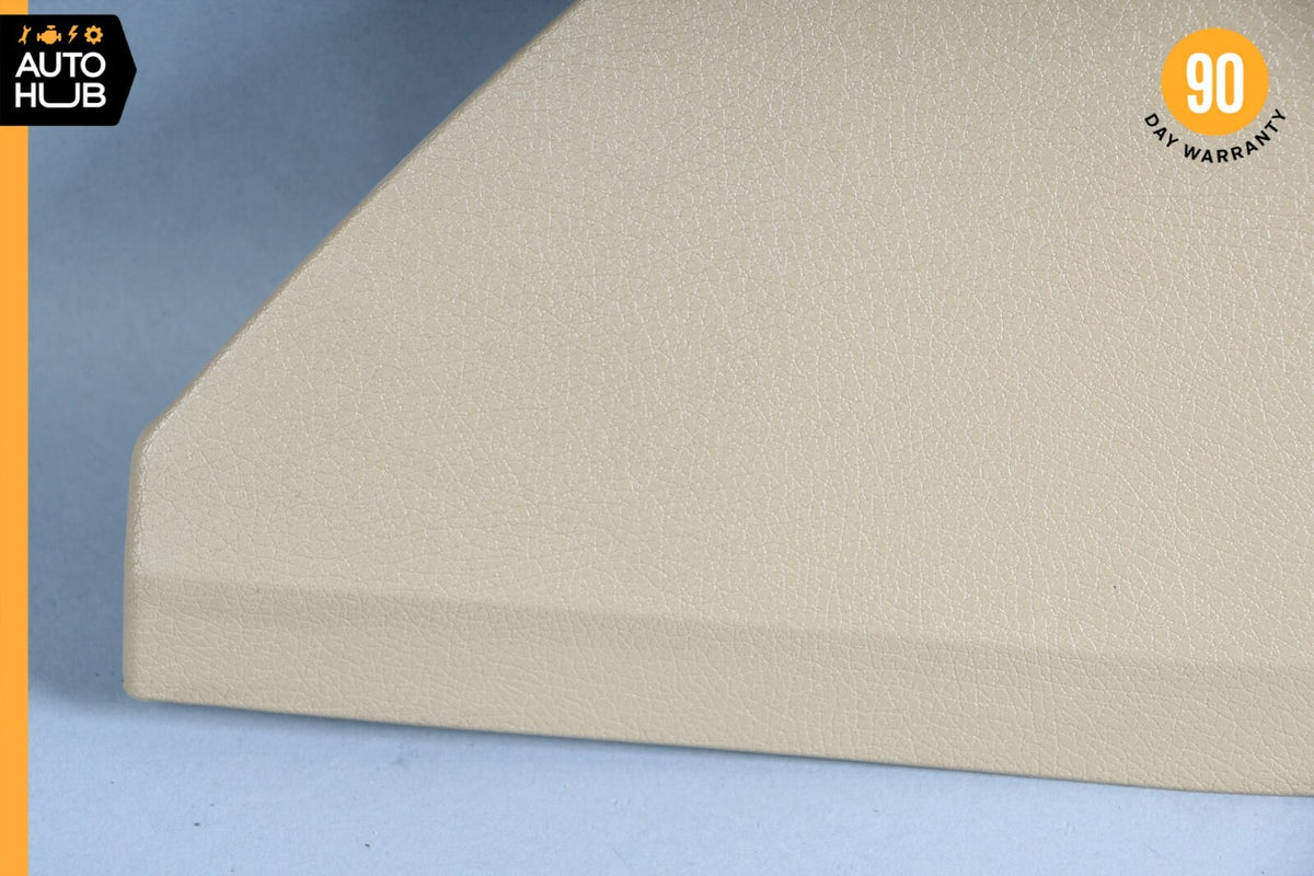 06-09 Mercedes W211 E350 E500 Right Side Dashboard Trim Cover Panel Beige OEM - photo 5