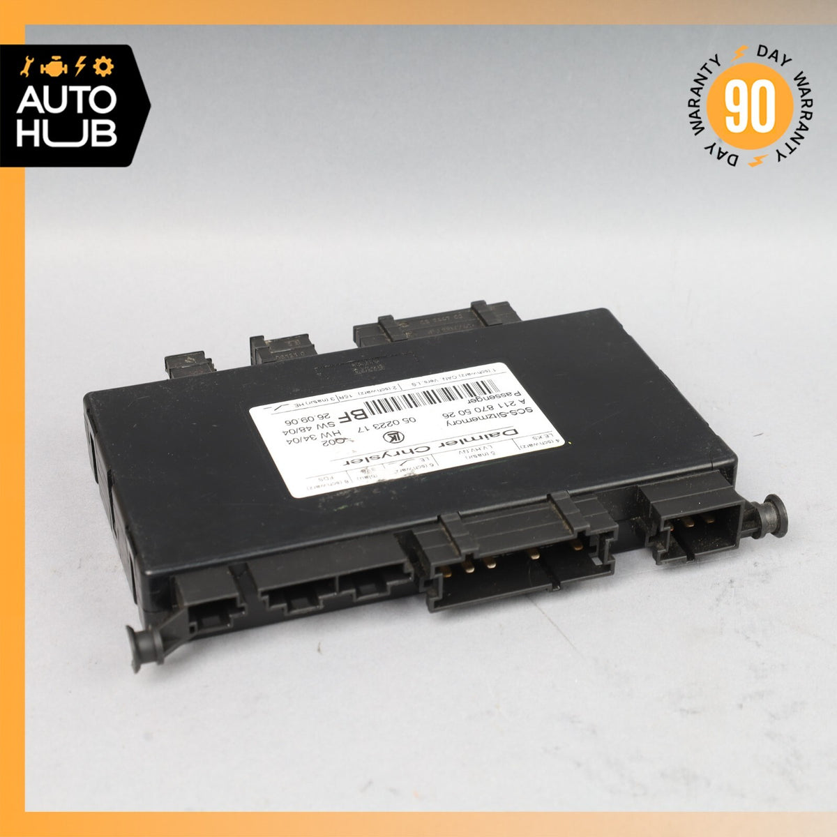 03-12 Mercedes R171 SLK350 E350 Front Right Seat Control Module 2118705026 OEM - photo 1