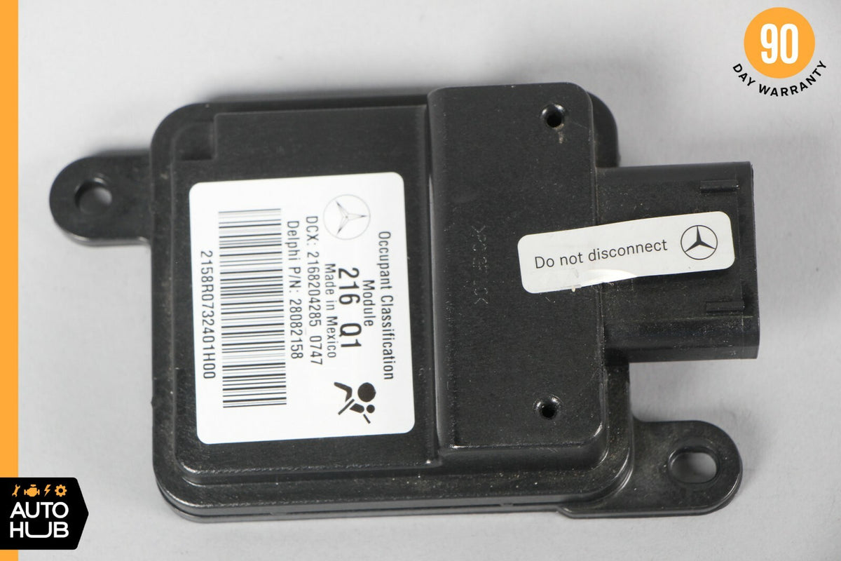 07-10 Mercedes W216 CL600 CL550 Seat Occupancy Module Right Passenger 2168204285 - photo 4