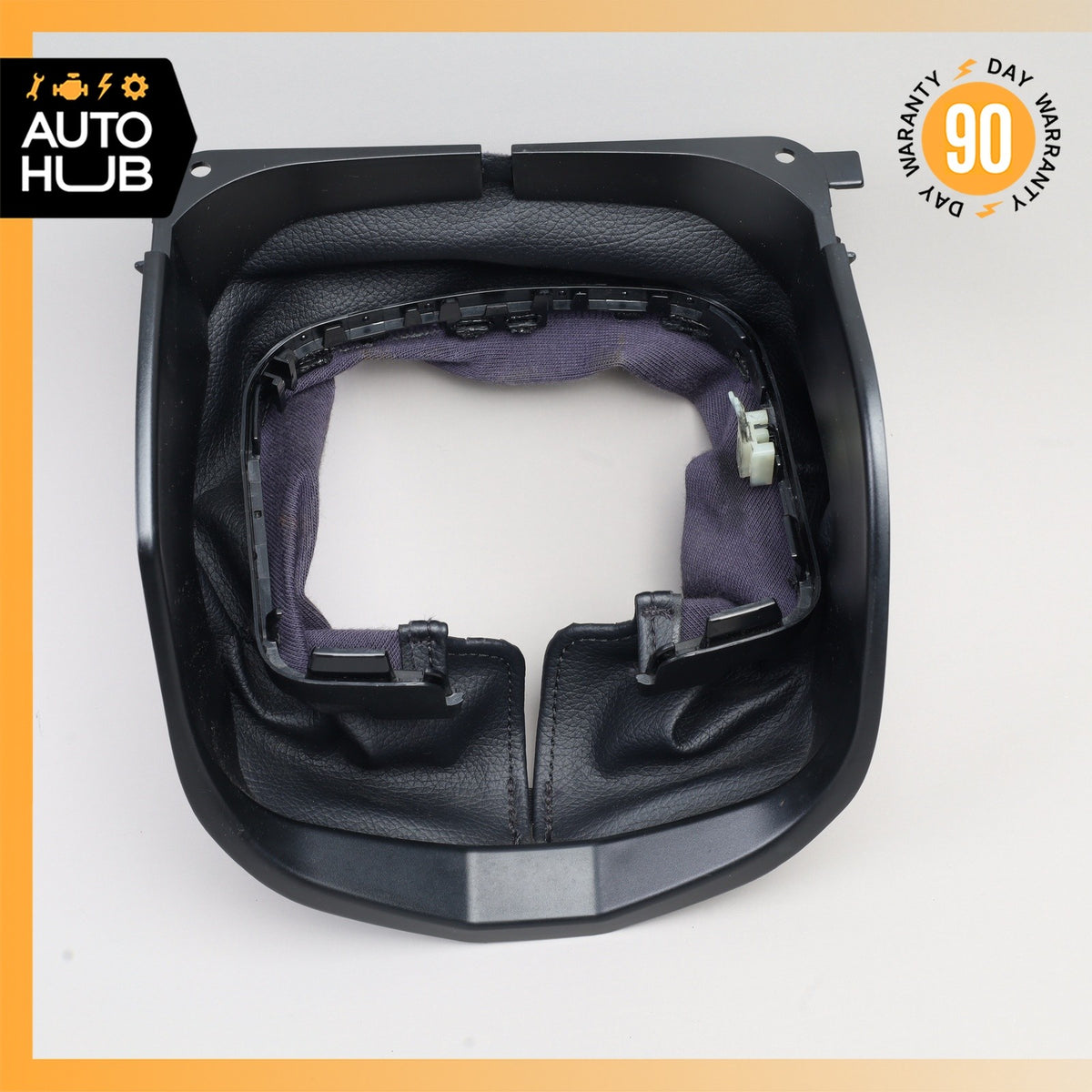 08-11 Mercedes W204 C300 C350 C250 Steering Column Cover Boot Trim Black OEM - photo 2