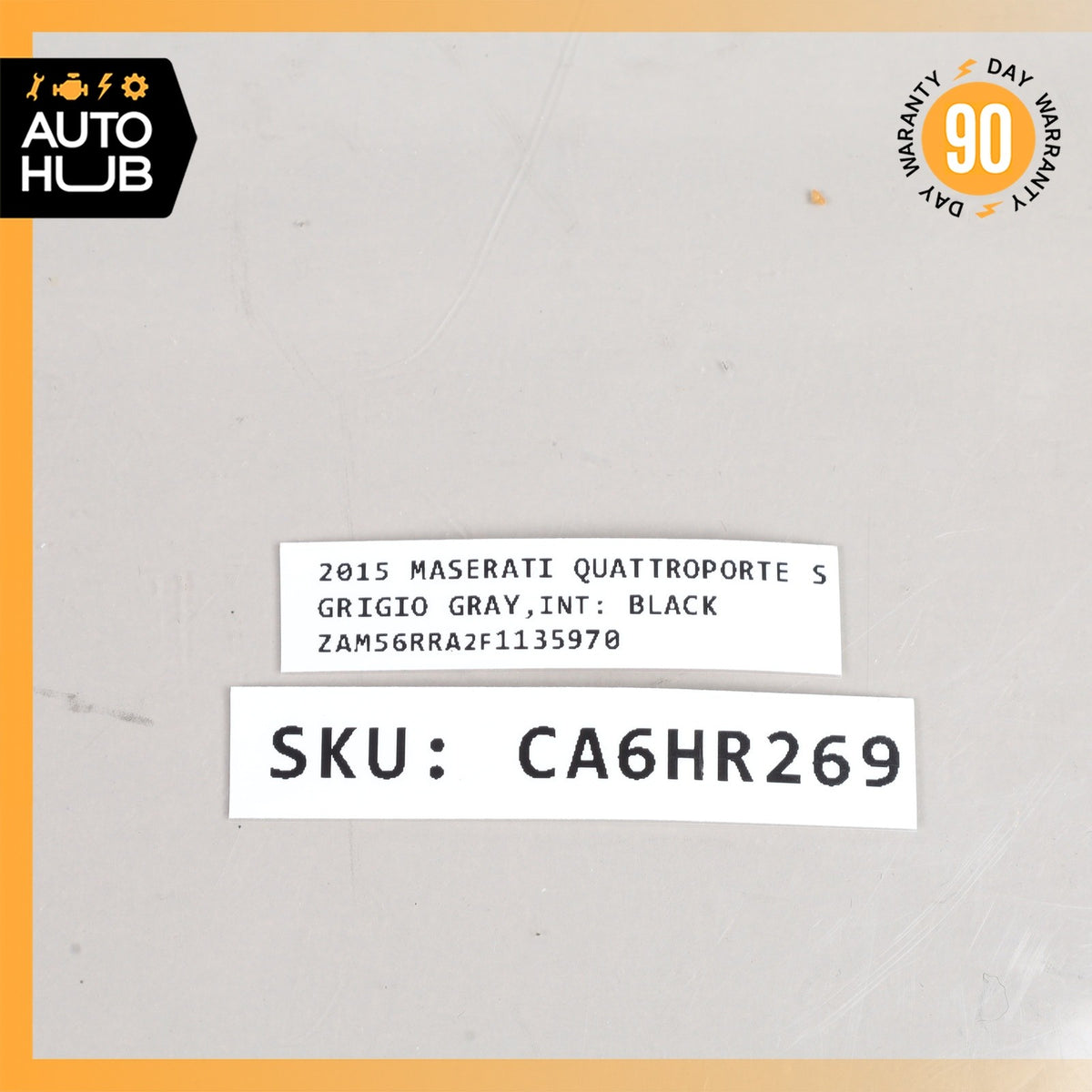 14-17 Maserati Quattroporte Electronic Parking Button Switch 6700150060 OEM - photo 9