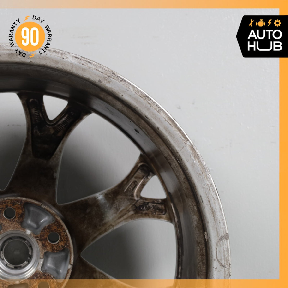 Maserati Quattroporte GranTurismo 8.5 x 19 19" Front Wheel Rim Silver 228796 OEM - photo 8