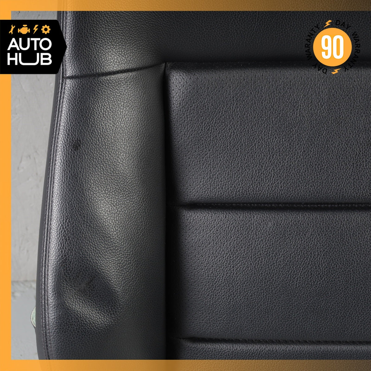 10-13 Mercedes W212 E350 E400 Front Right Seat Cushion Top Upper Black OEM - photo 6