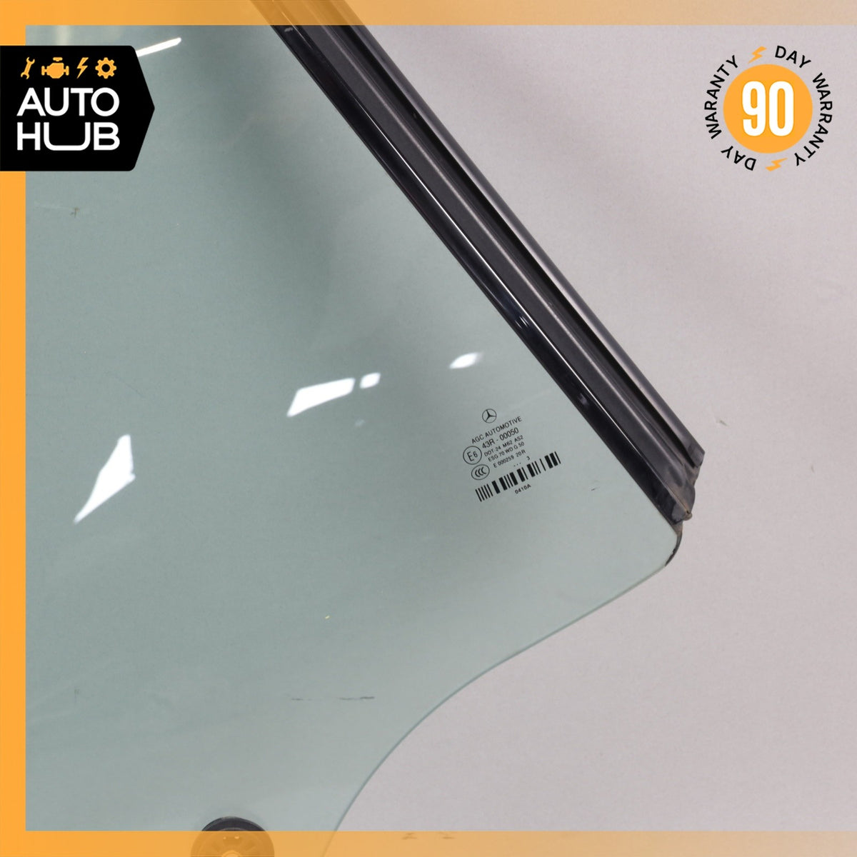 11-17 Mercedes W207 E350 Convertible Rear Right Quarter Window Glass OEM 57k - photo 3