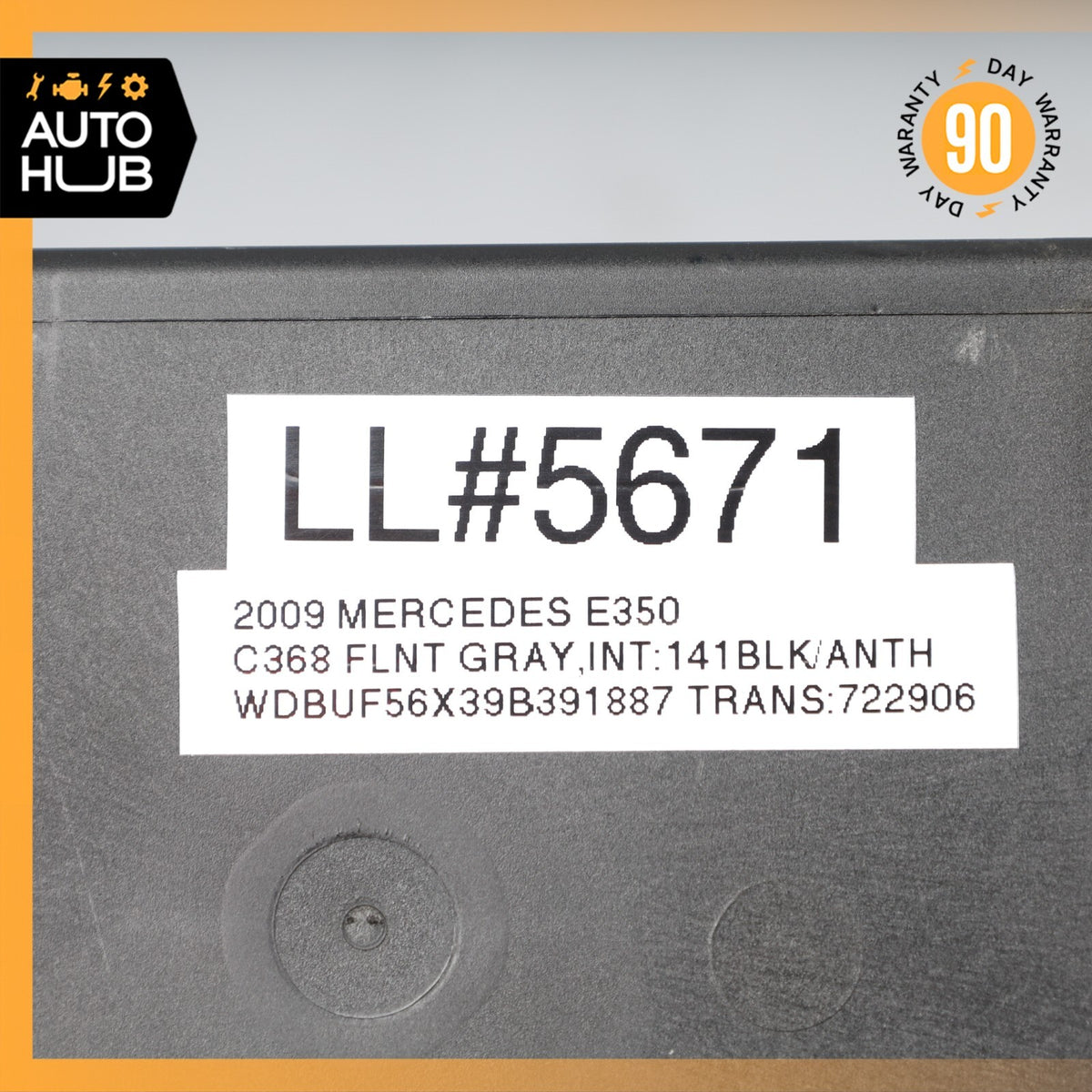 07-09 Mercedes W211 E350 E550 Rear Right Door Control Module 2118703485 OEM - photo 9