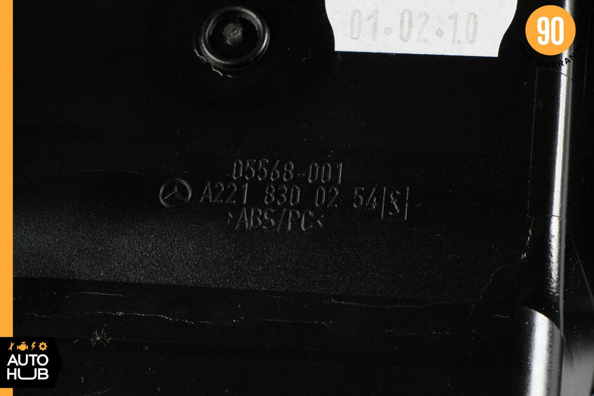 07-14 Mercedes W221 S550 CL550 Dashboard Dash AC A/C Air Vent Right Black OEM - photo 11
