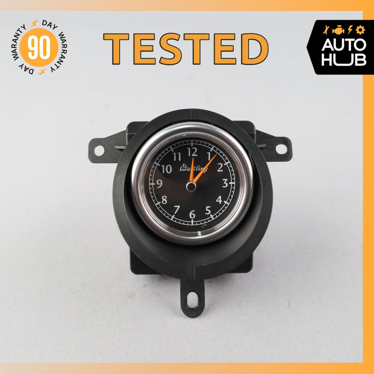 03-13 Bentley Continental GT Flying Spur Center Dashboard Analog Clock OEM - photo 1