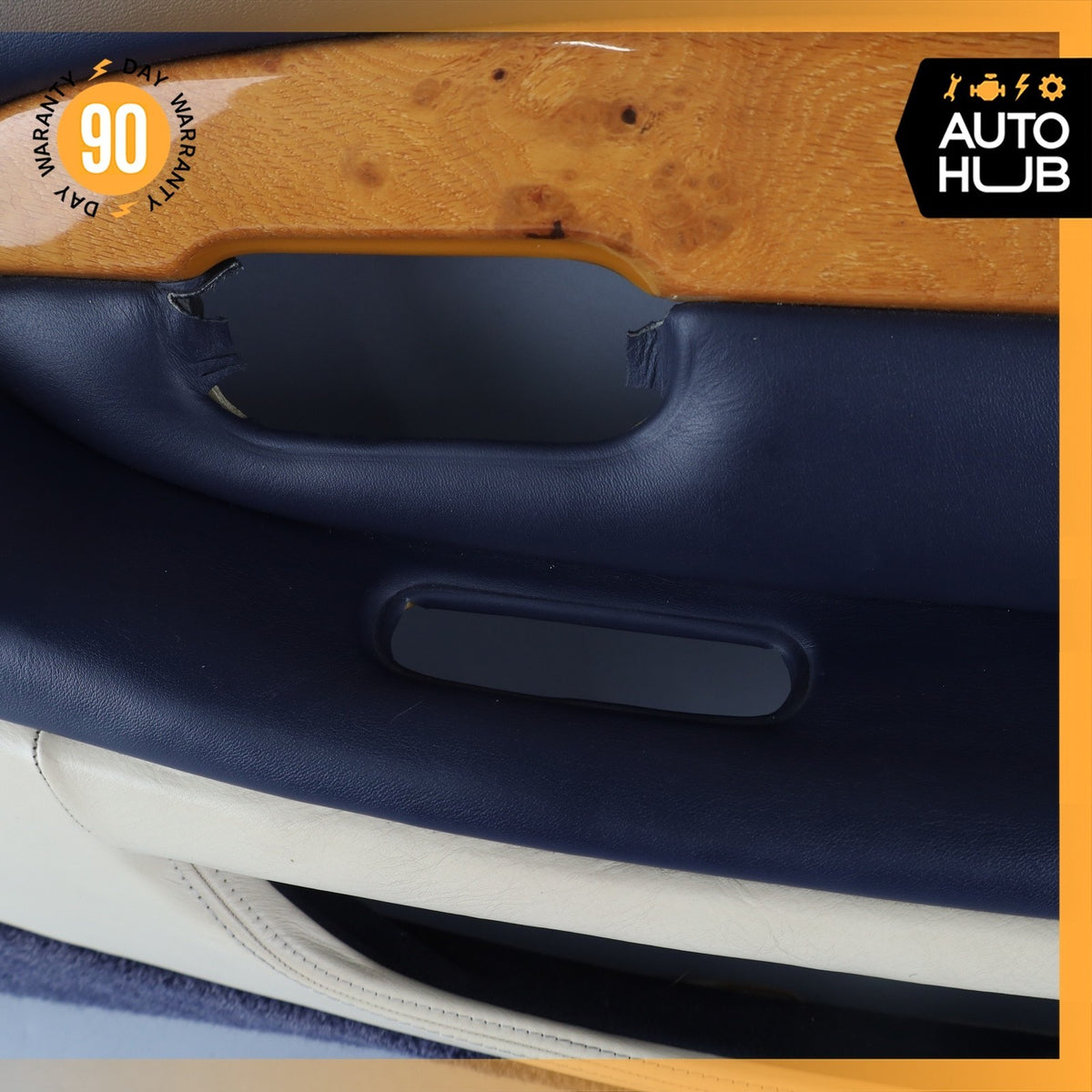00-04 Aston Martin DB7 Vantage Front Right Passenger Door Panel Blue OEM 38k - photo 13