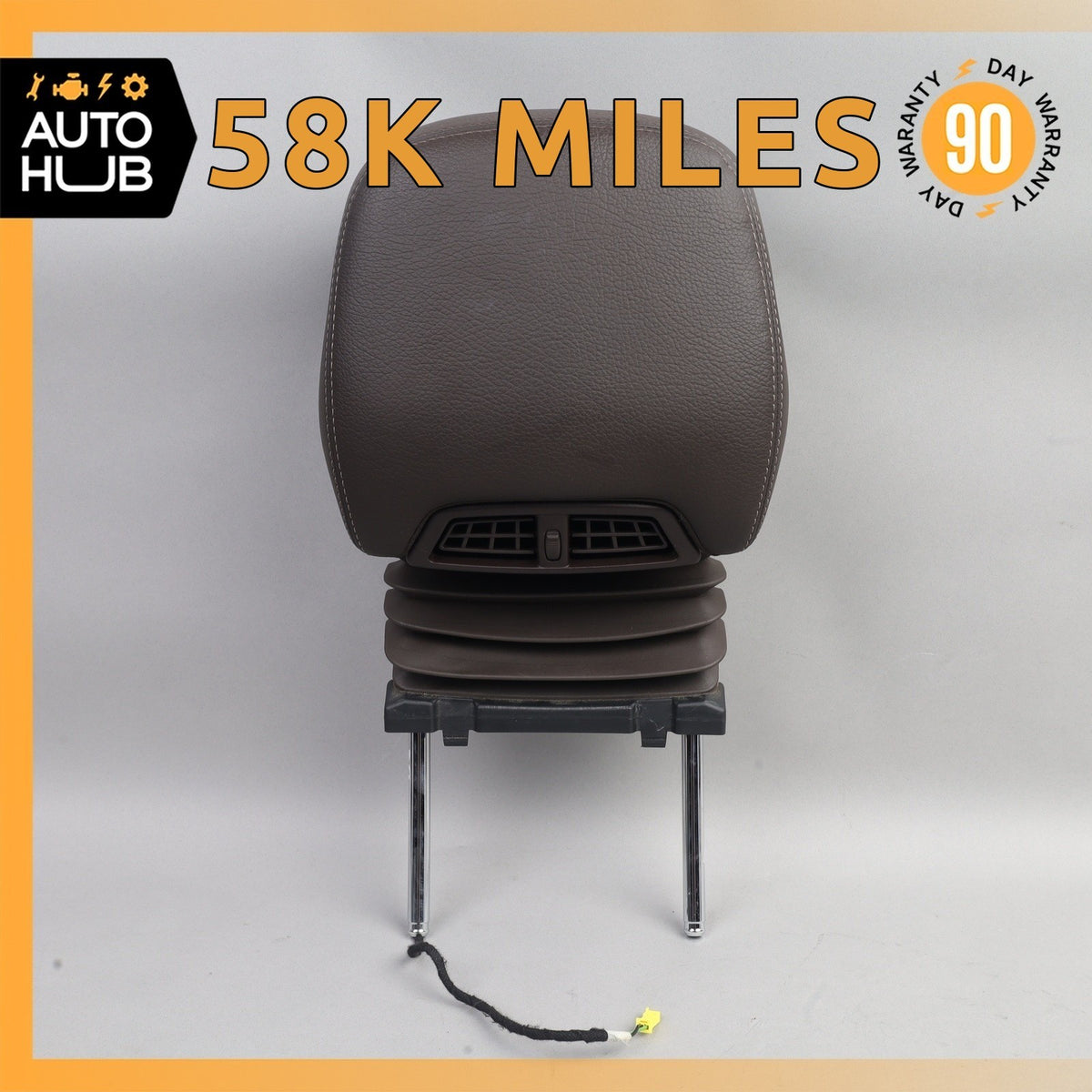 14-17 Mercedes W207 E400 E350 Front Seat Cushion Headrest Head Rest OEM 58k - photo 1