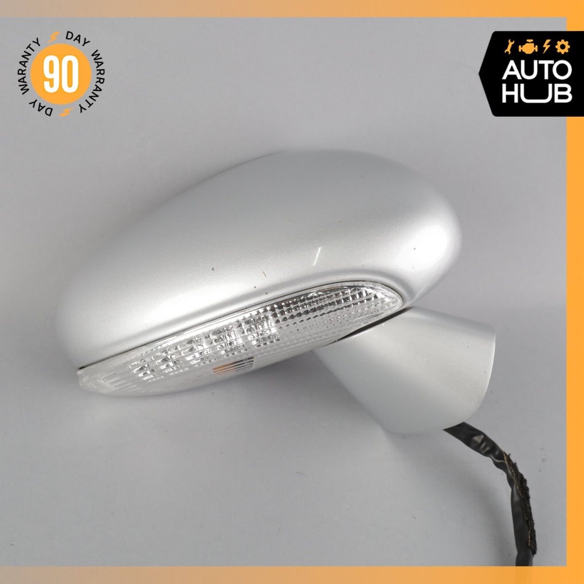 06-09 Bentley Continental Flying Spur Right Side Rear View Door Mirror OEM 53k - photo 9