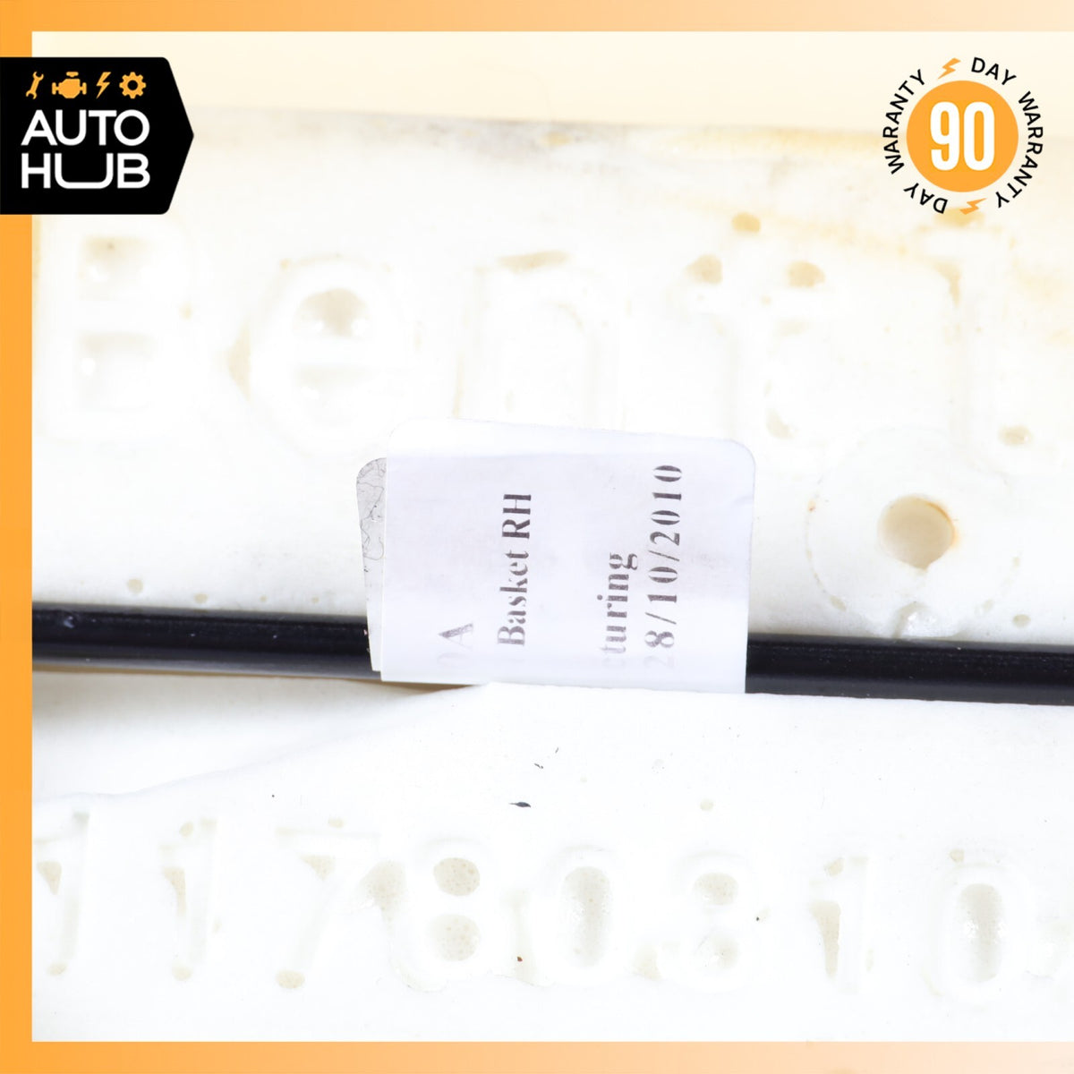 07-11 Bentley Continental GTC Rear Right Side Bottom Lower Seat Cushion OEM 59k - photo 19
