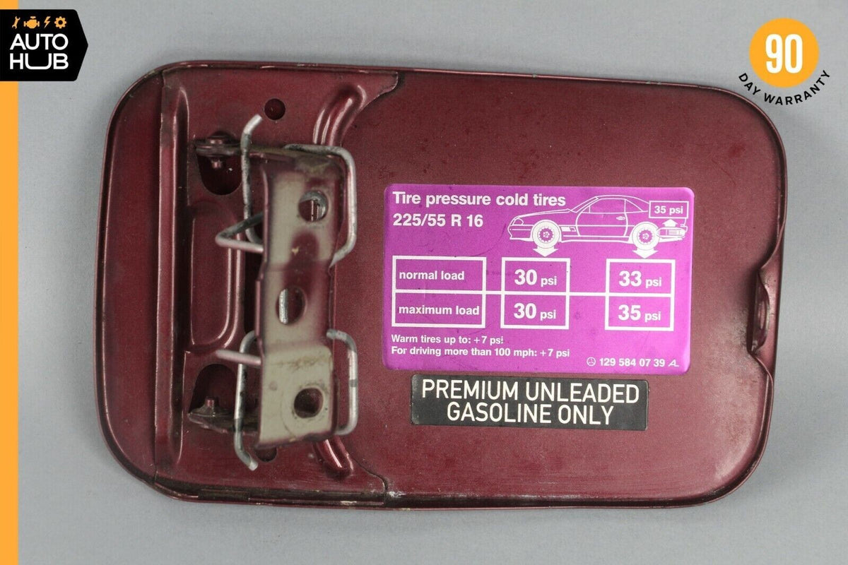 90-02 Mercedes R129 SL320 SL500 SL600 Fuel Gas Tank Door Lid Cover OEM - photo 6