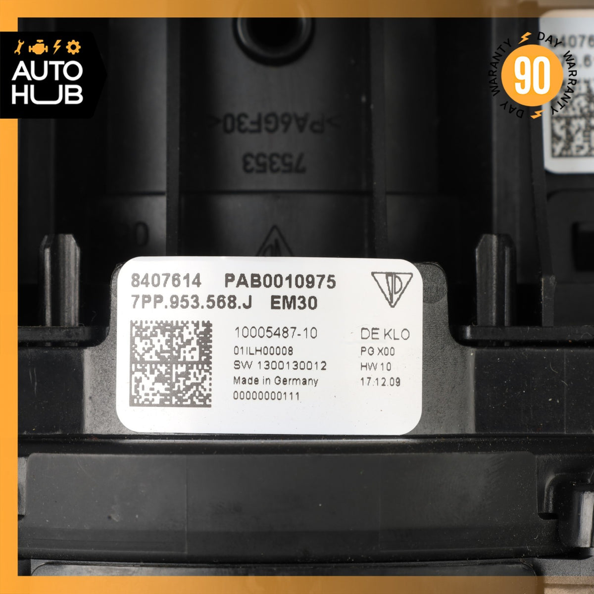 10-13 Porsche Panamera 970 Steering Column Clockspring Control Switch OEM 70k - photo 19