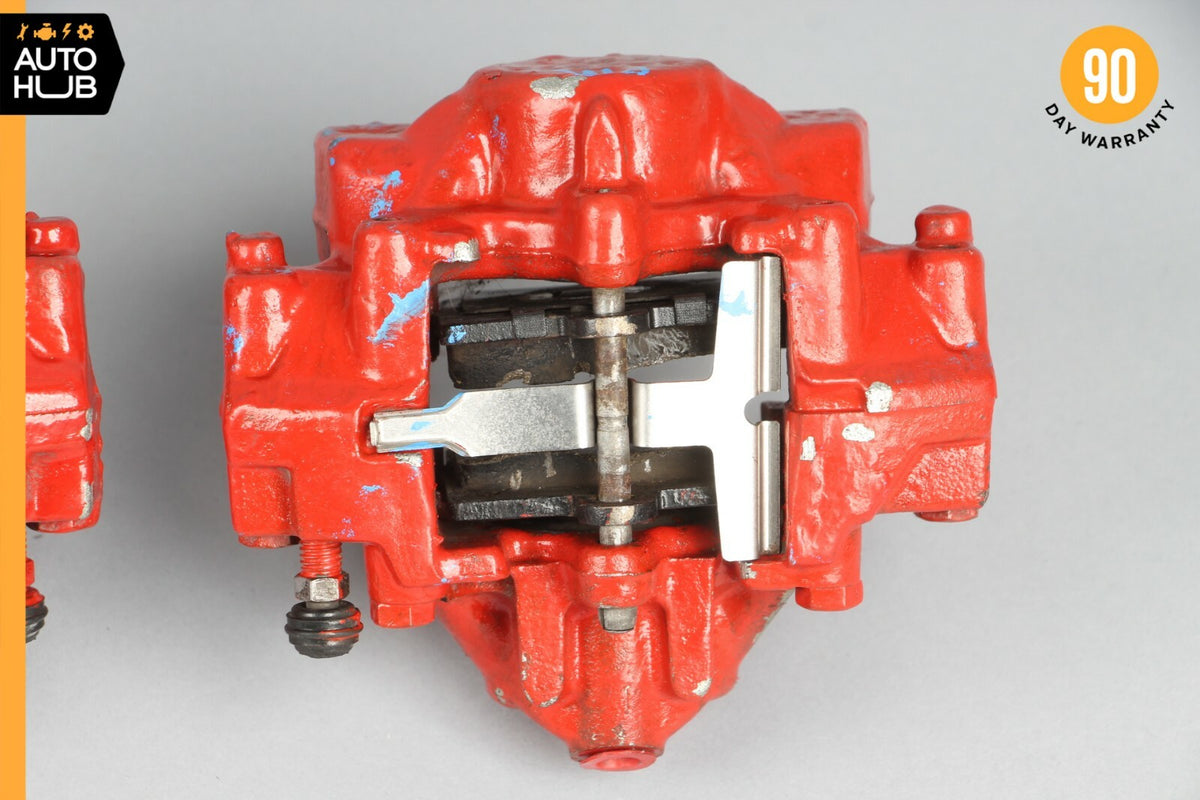 Mercedes R171 SLK300 SLK280 C230 Rear Brake Caliper Calipers Set Red OEM 57k - photo 11