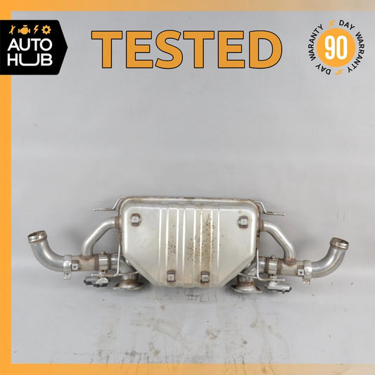 18-23 Aston Martin DB11 4.0L V8 M177 Dual Exhaust Muffler Mufflers Assembly OEM - photo 1