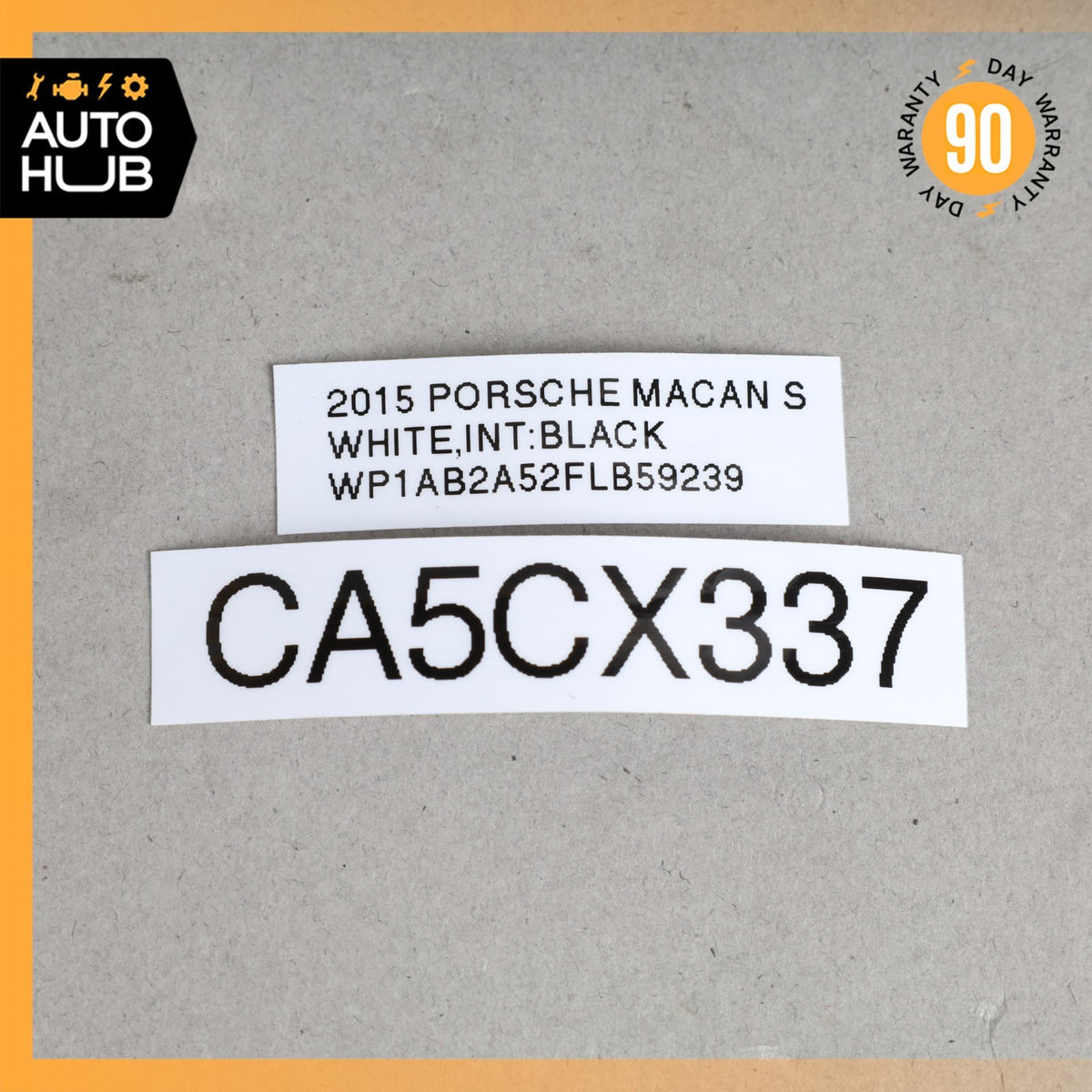 15-16 Porsche Macan 95B ABS Hydraulic Pump Control Module 95B614511D OEM 88k - photo 11