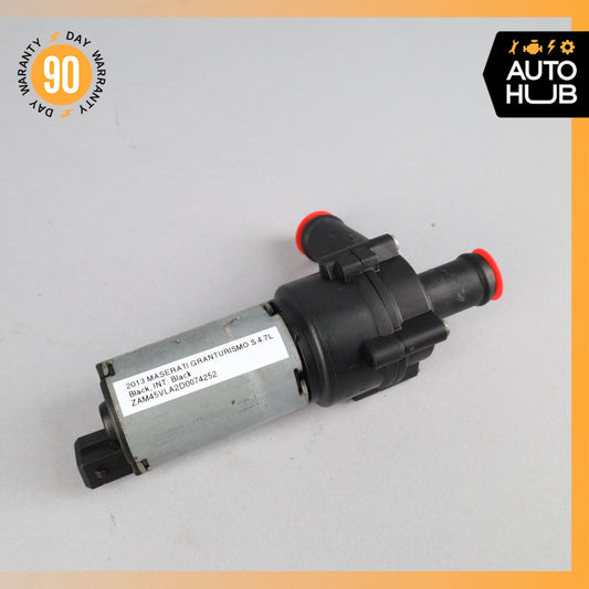 04-19 Maserati GranTurismo M145 Auxiliary AUX Circulation Water Pump OEM - photo 1