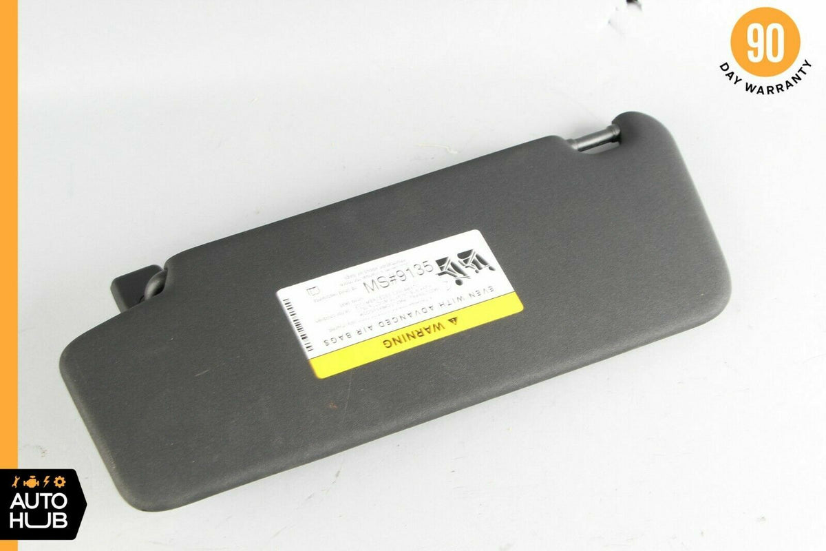 08-14 Mercedes W204 C300 C250 C350 Right Side Sunvisor Sun Visor Black OEM - photo 2