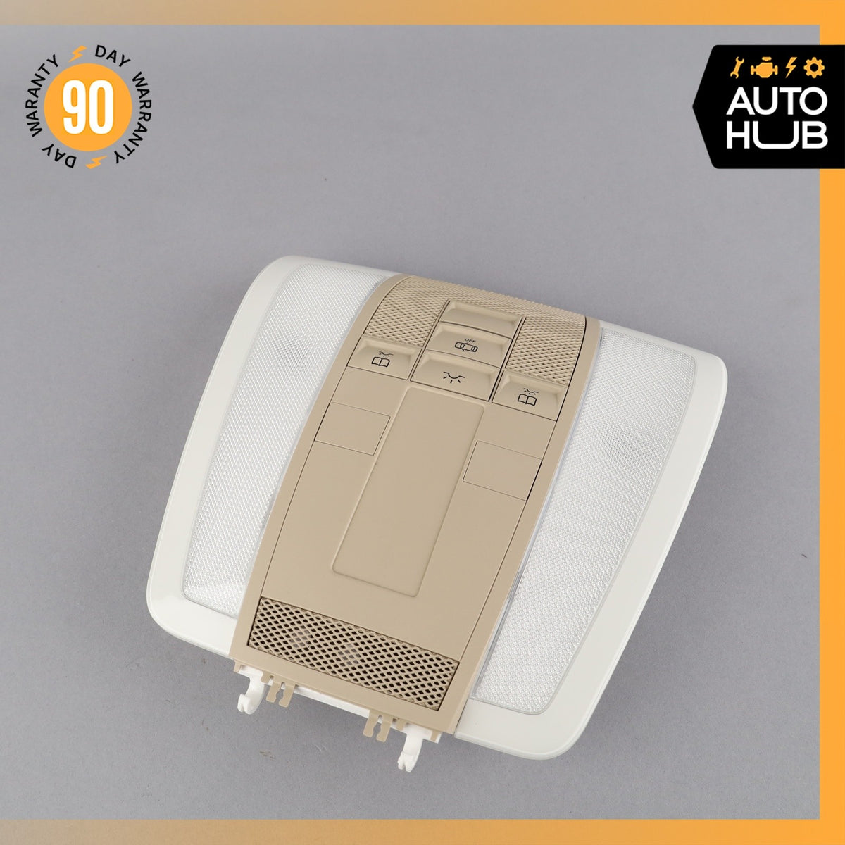 11-16 Mercedes W207 E350 E550 E400 Overhead Dome Light Lamp 2078200101 Beige OEM - photo 2